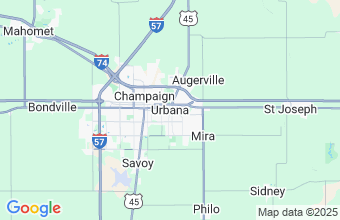 Map of Urbana