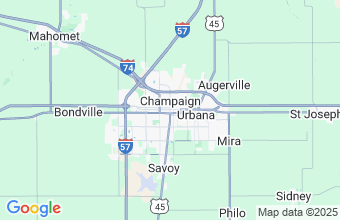 Map of Champaign