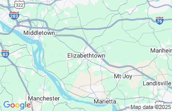 Map of Elizabethtown
