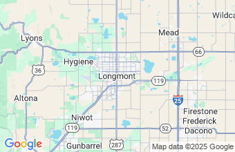 Map of Longmont