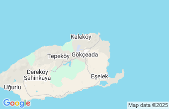 Map of Gokceada