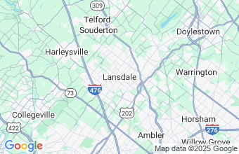 Map of Lansdale