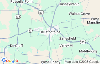 Map of Bellefontaine