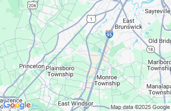 Map of South Brunswick