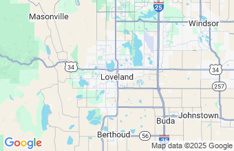 Map of Loveland