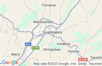 Map of Guadalajara