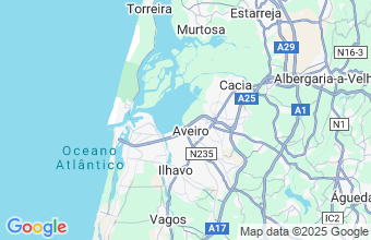 Map of Aveiro