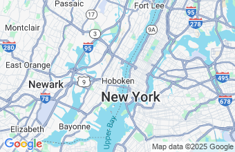 Map of Hoboken