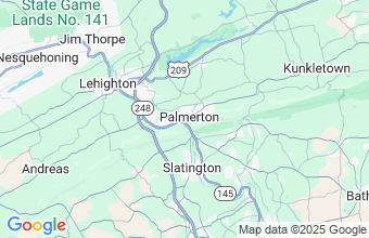 Map of Palmerton