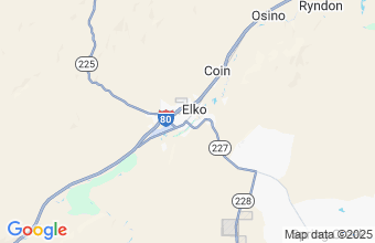 Map of Elko