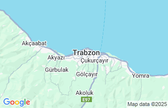 Map of Trabzon