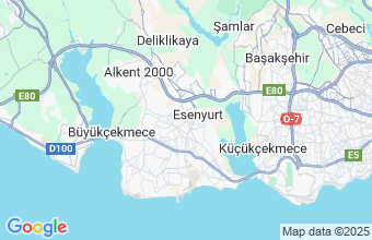 Map of Esenyurt