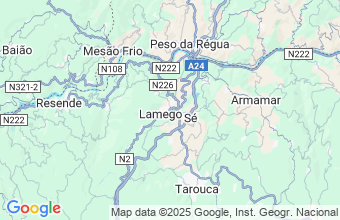 Map of Lamego
