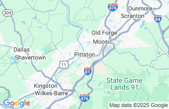 Map of Pittston