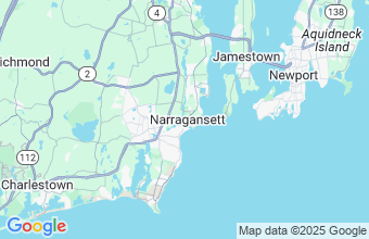 Map of Narragansett