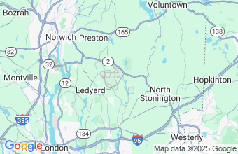 Map of Mashantucket