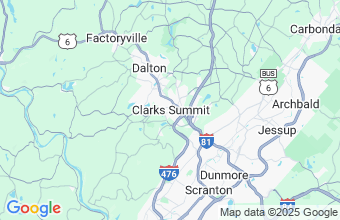 Map of Clarks Summit