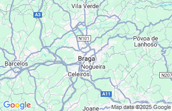 Map of Braga