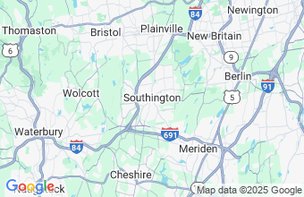 Map of Southington