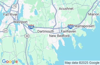 Map of North Dartmouth