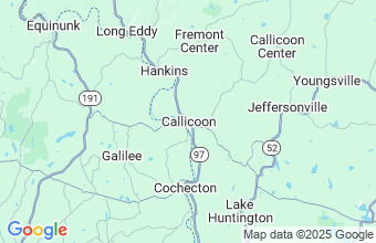 Map of Callicoon
