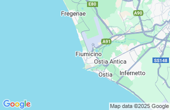 Map of Fiumicino