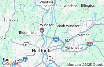 Map of South Windsor