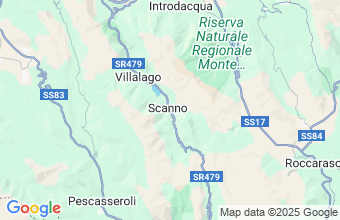 Map of Scanno