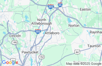Map of Attleboro