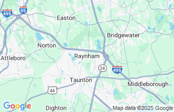 Map of Raynham