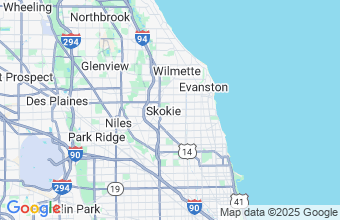 Map of Skokie