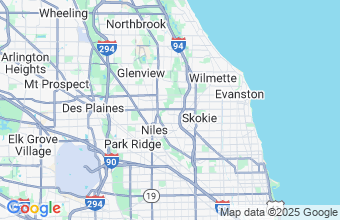 Map of Morton Grove