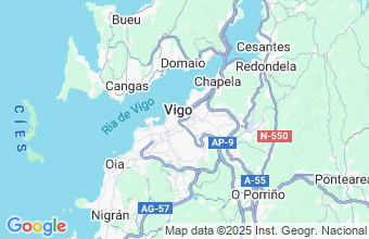 Map of Vigo