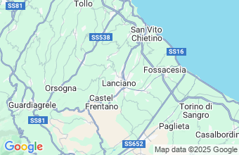 Map of Lanciano