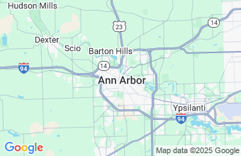 Map of Ann Arbor