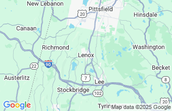 Map of Lenox