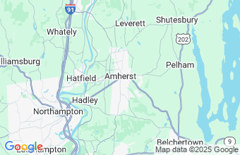 Map of Amherst