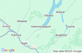 Map of Hammondsport