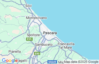Map of Pescara