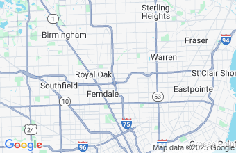 Map of Madison Heights