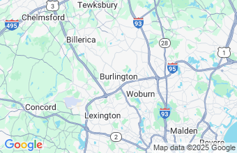 Map of Burlington