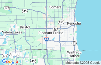 Map of PLEASANT PRAIRIE