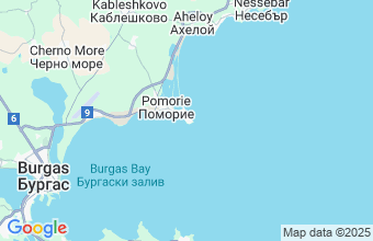 Map of Pomorie