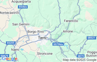 Map of Trevi