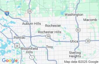 Map of Rochester Hills