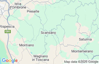 Map of Scansano