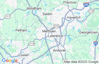 Map of Methuen