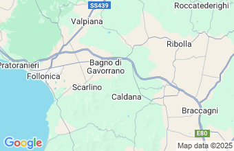 Map of Gavorrano