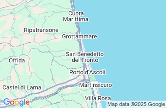 Map of San Benedetto Del Tronto