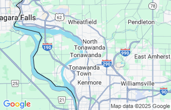 Map of Tonawanda
